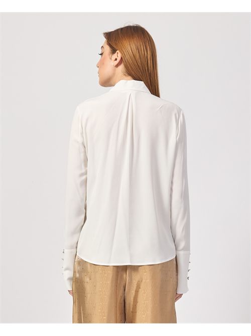 Patrizia Pepe Essential Shirt with High Cuff Fly PATRIZIA PEPE | 8C0761-A8I1W146